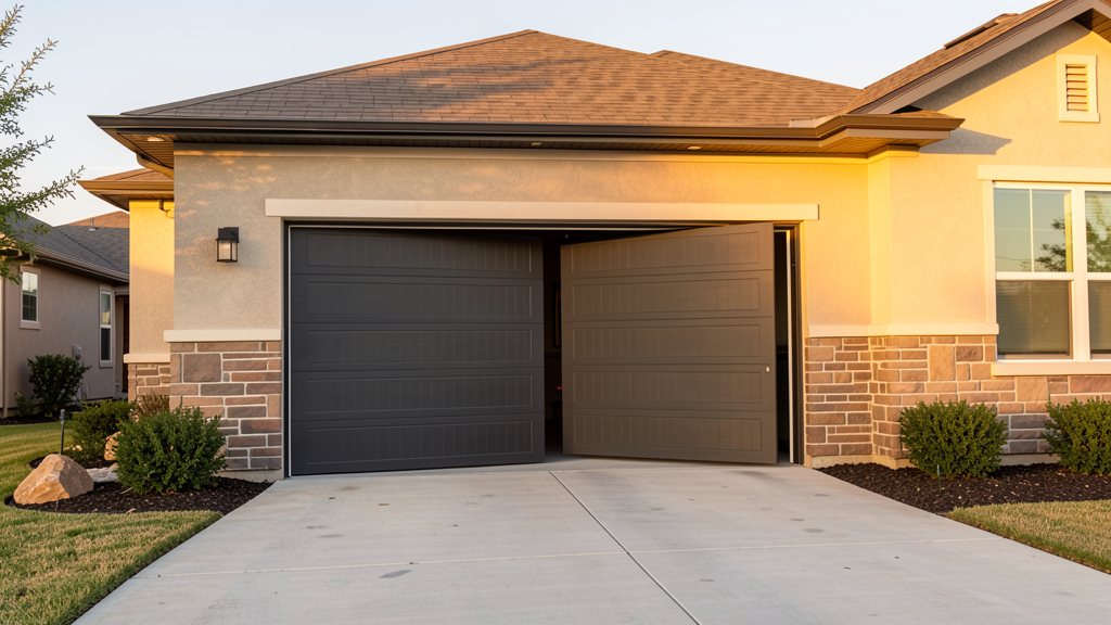 Residential garage door